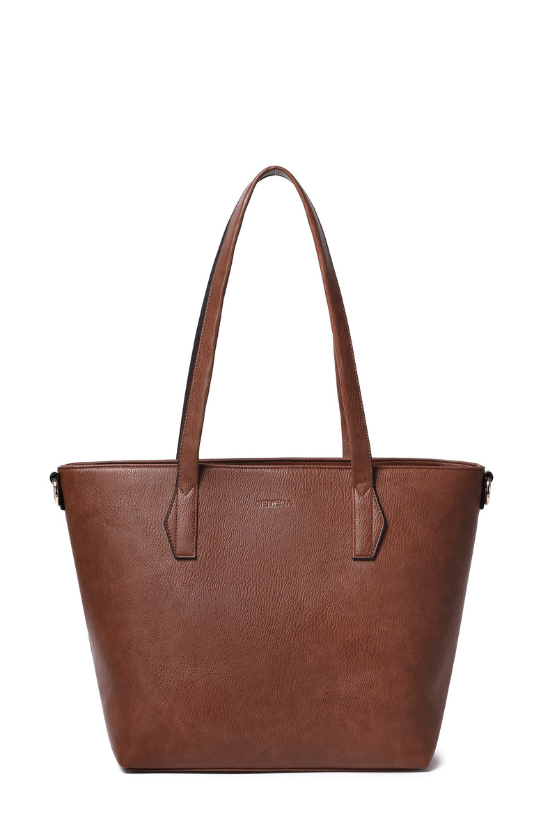 LAPTOP TOTE | Dark Brown