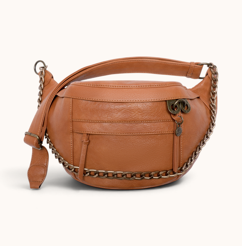 Large Crossbody Bag | Brown