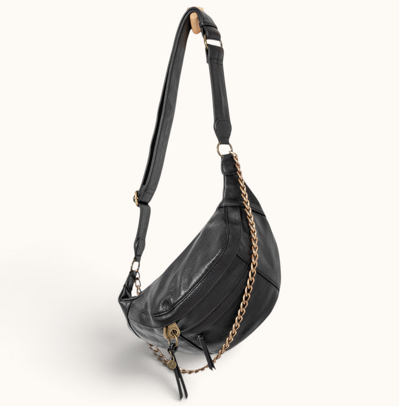 LARGE CROSSBODY BAG | BLACK