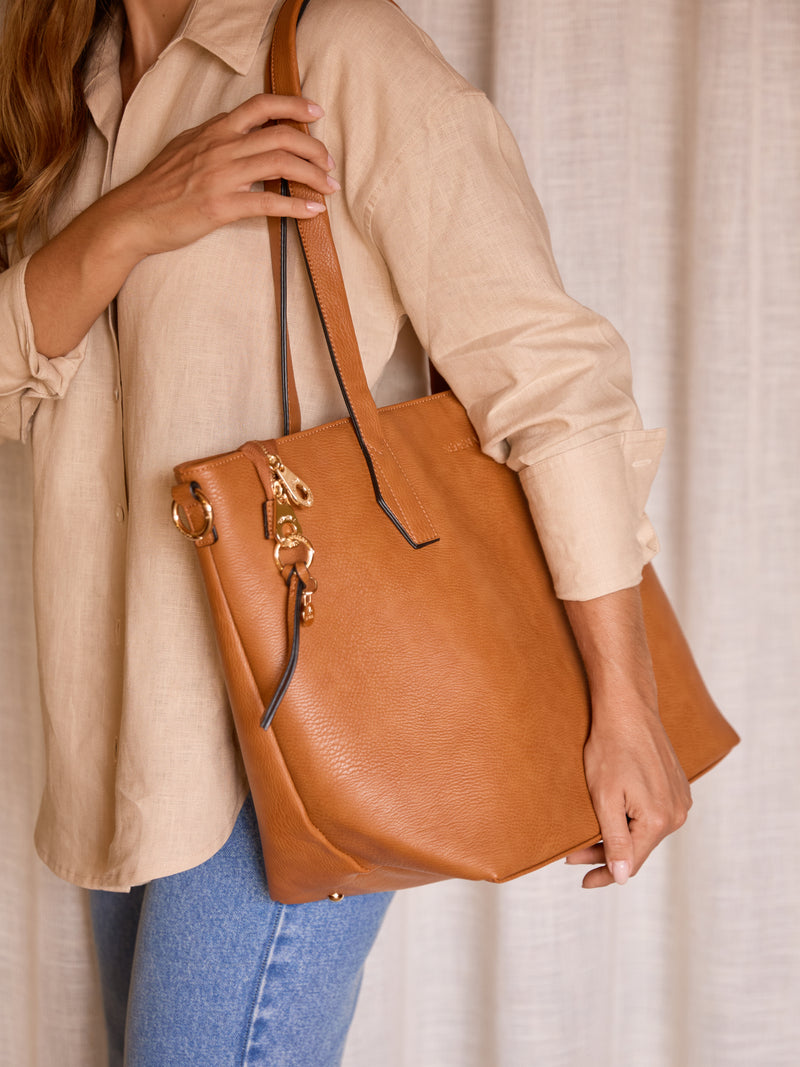 LAPTOP TOTE | BROWN Lifestyle